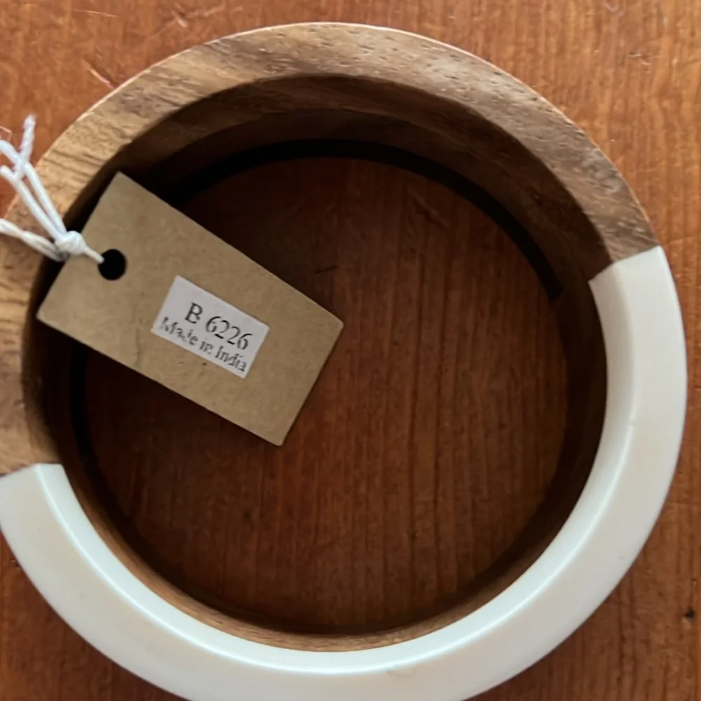 Banana Republic wooden 3” bracelet.